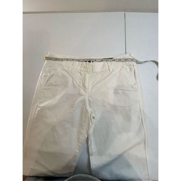 J. Crew women’s size 2 white linen blend pants - Picture 3 of 8